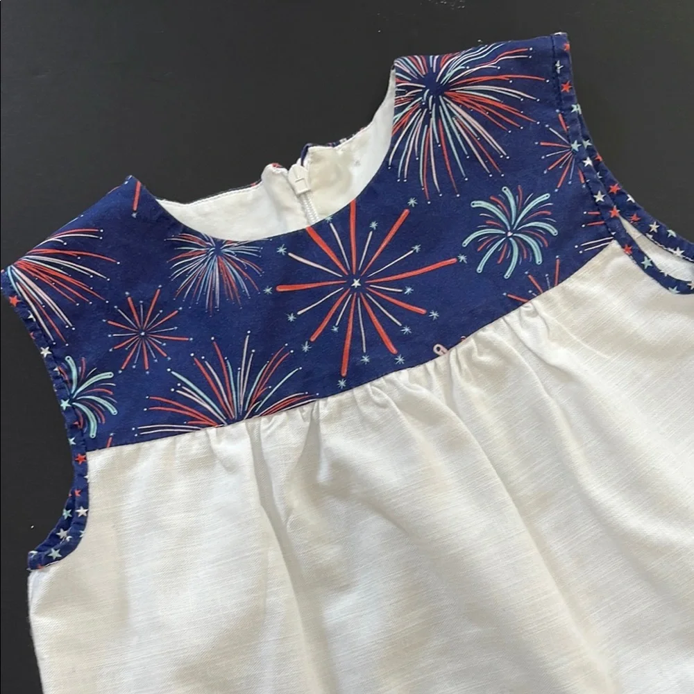 Fourth of July Firework Baby Bubble - Fits up to 6MO